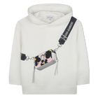 Sweat-shirt &agrave; capuche molleton MARC JACOBS 
                    FILLE
