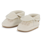Chaussons souples en cuir de mouton BOSS 
                    UNISEXE