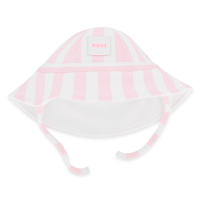 BONNET À LIENS BOSS 
                        FILLE