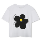 T-shirt imprim&eacute; Marguerite MARC JACOBS 
                    FILLE