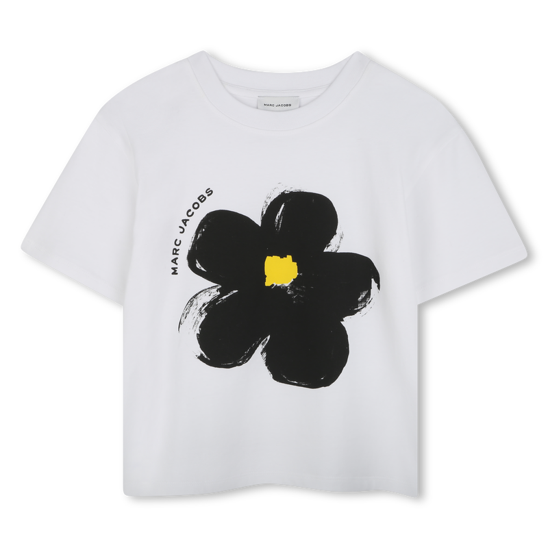 T-shirt imprim&eacute; Marguerite MARC JACOBS 
                        FILLE