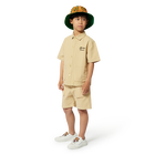 Bob r&eacute;versible en coton KENZO KIDS 
                    UNISEXE