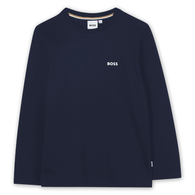 T-shirt &agrave; manches longues BOSS GARCON