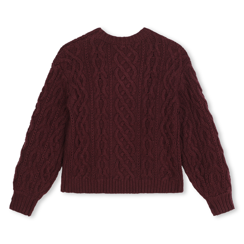 Pull torsadé en tricot CHLOE 
                    FILLE