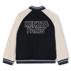 Bomber avec fermeture pressionn&eacute;e KENZO KIDS 
                    FILLE