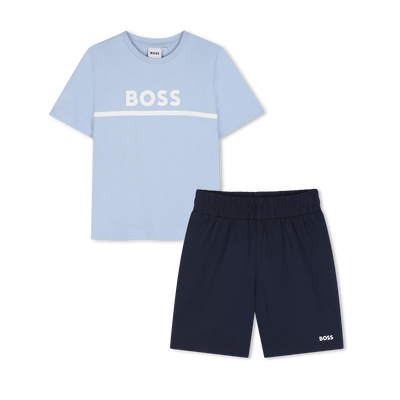 ENSEMBLE T-SHIRT + SHORT BOSS GARCON