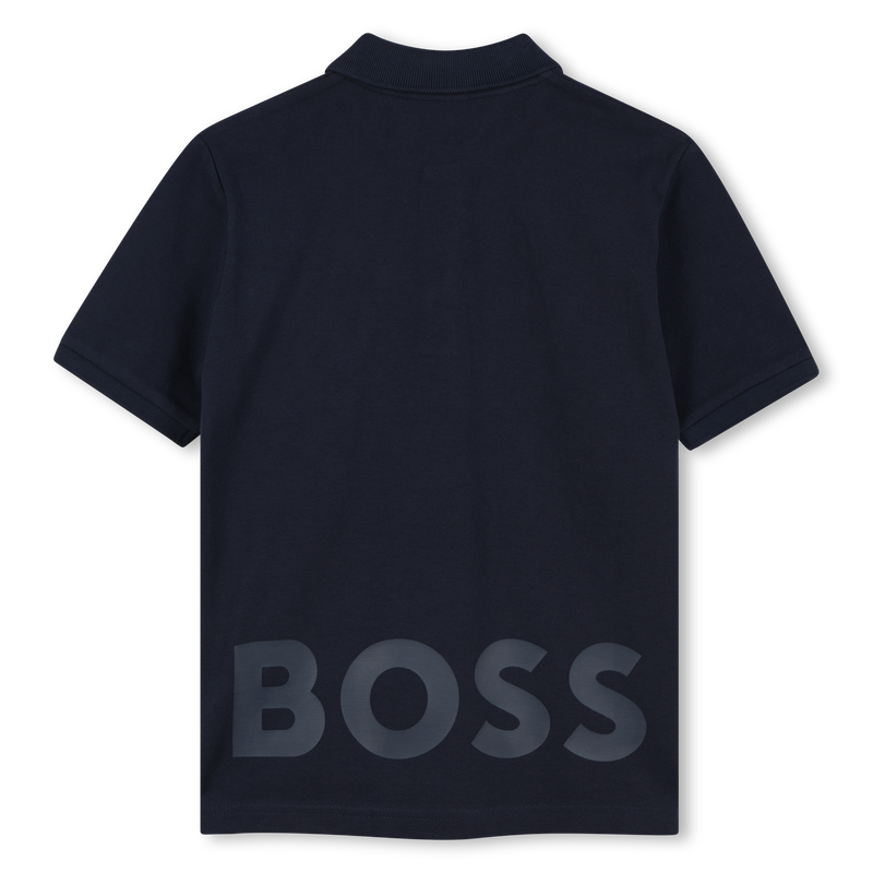 Polo avec logo BOSS 
                    GARCON
