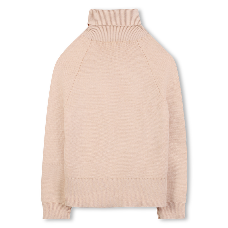 Pull col roul&eacute; en tricot CHLOE 
                        FILLE