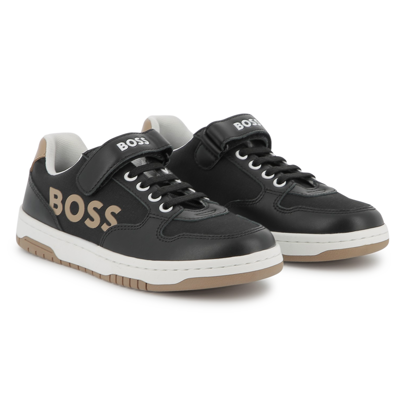 Baskets à lacets et fermeture par bandes auto aggr BOSS 
                    GARCON