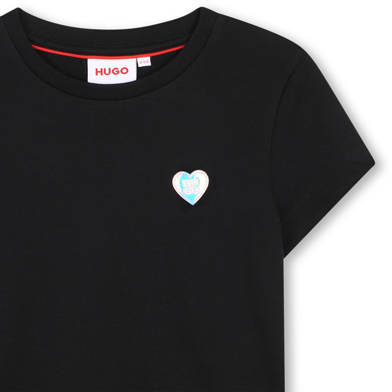 Tee-shirt manches courtes Hugo 
                        FILLE