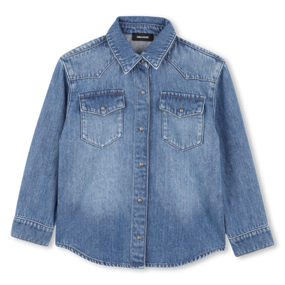 Chemise en jean ZADIG & VOLTAIRE GARCON