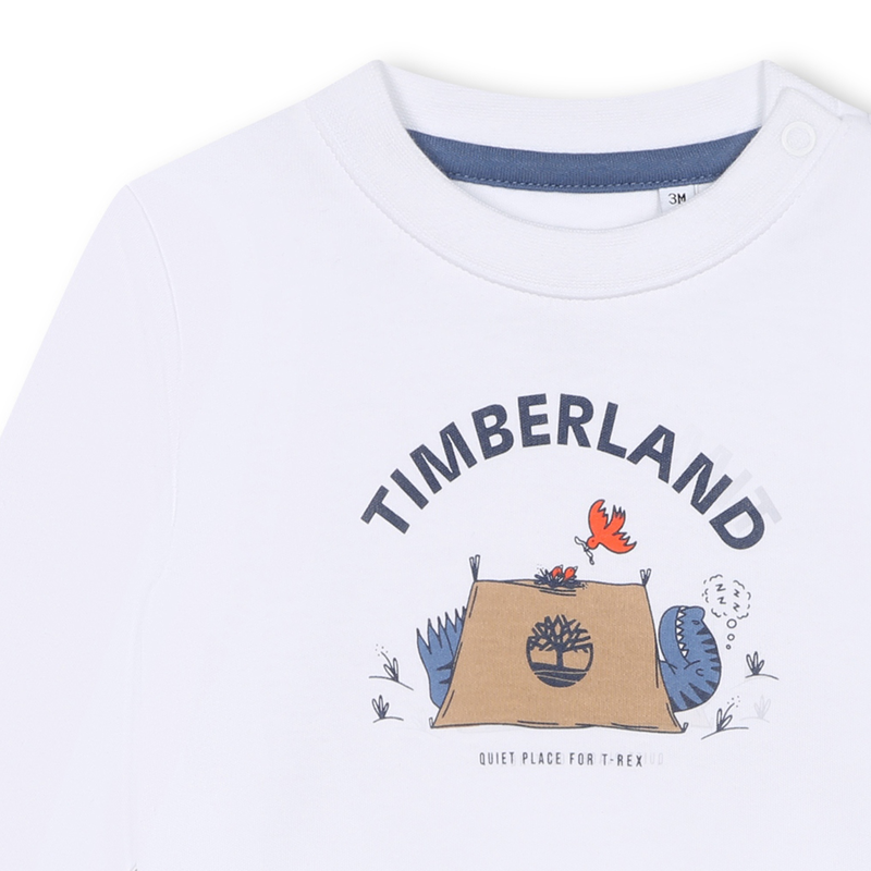 T-shirt &agrave; manches longues TIMBERLAND 
                        GARCON