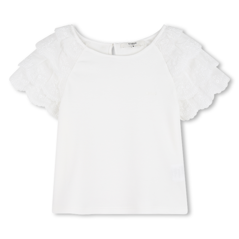 T-SHIRT MANCHES BALLON CHLOE 
                        FILLE
