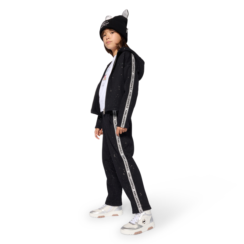 Cardigan &agrave; capuche KARL LAGERFELD KIDS 
                        FILLE
