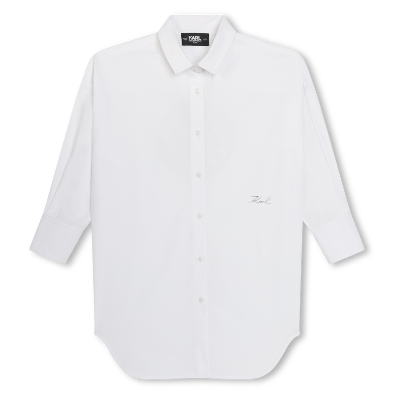 Robe chemise KARL LAGERFELD KIDS 
                    FILLE