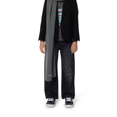 Jean &agrave; taille haute ajustable ZADIG VOLTAIRE FILLE