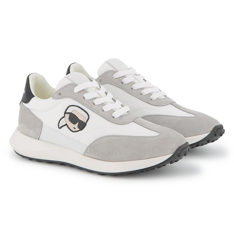 Baskets basses à lacets KARL LAGERFELD KIDS 
                    GARCON