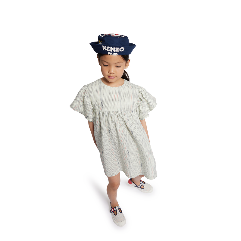 Baskets à boucles en toile KENZO KIDS 
                    UNISEXE