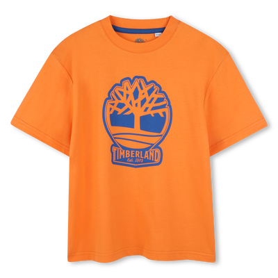T-shirt bicolore avec logo TIMBERLAND GARCON