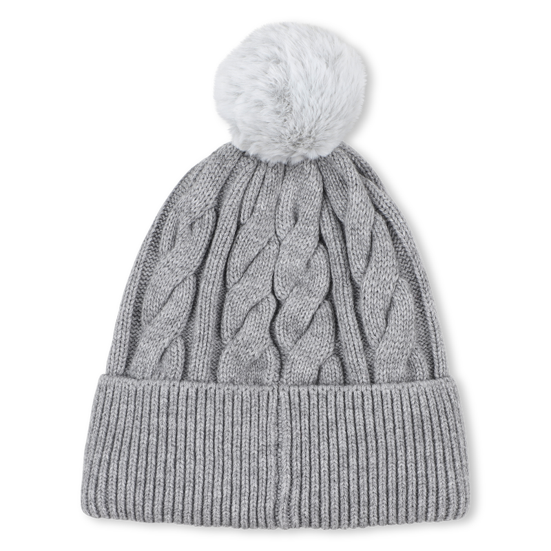 Bonnet torsadé en tricot MICHAEL KORS 
                    FILLE