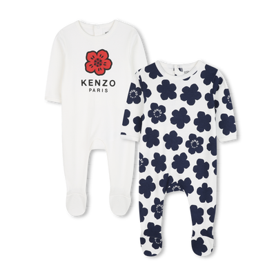 Ensemble deux pyjamas en coton KENZO KIDS UNISEXE