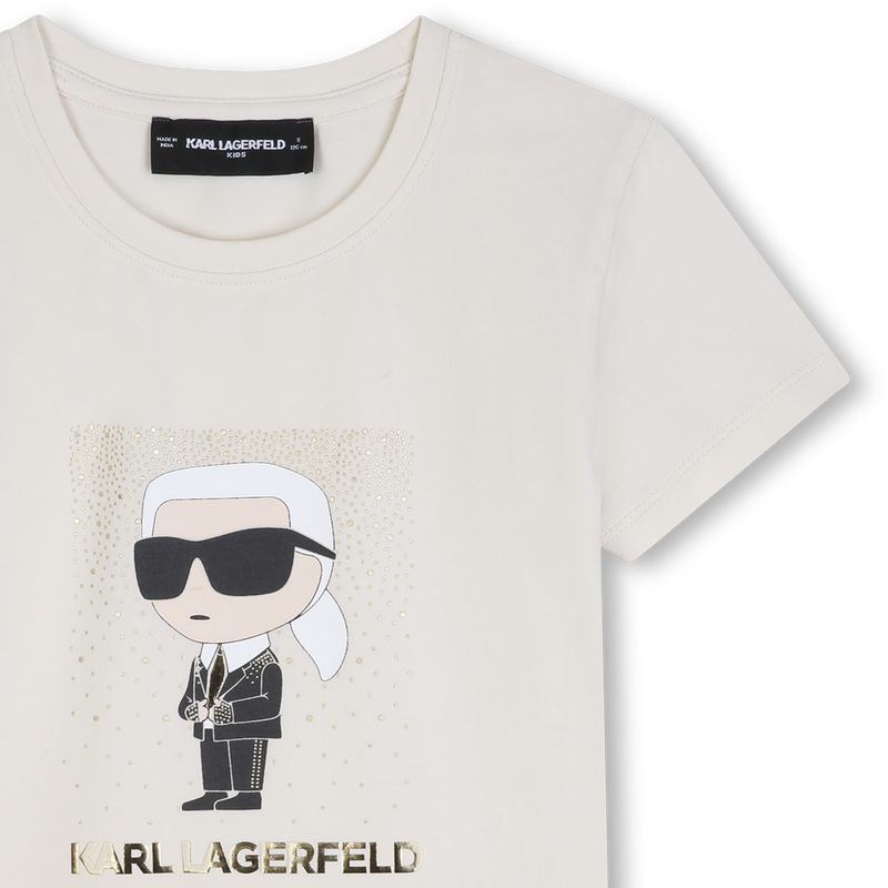 Tee-shirt manches courtes KARL LAGERFELD KIDS 
                        FILLE