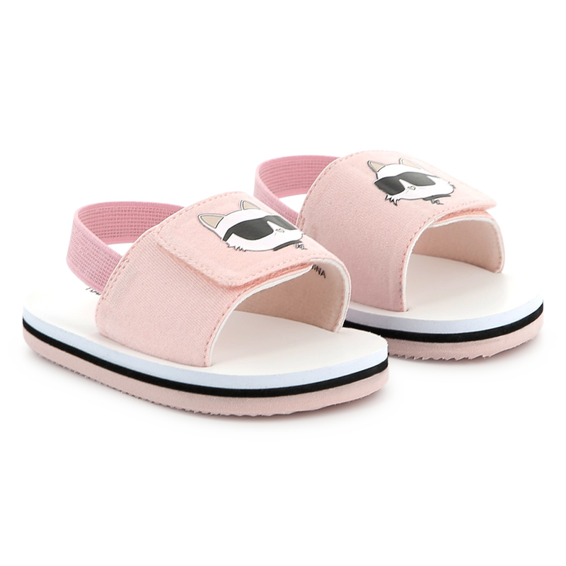 Sandales légères à fermeture par bandes auto aggri KARL LAGERFELD KIDS 
                    UNISEXE