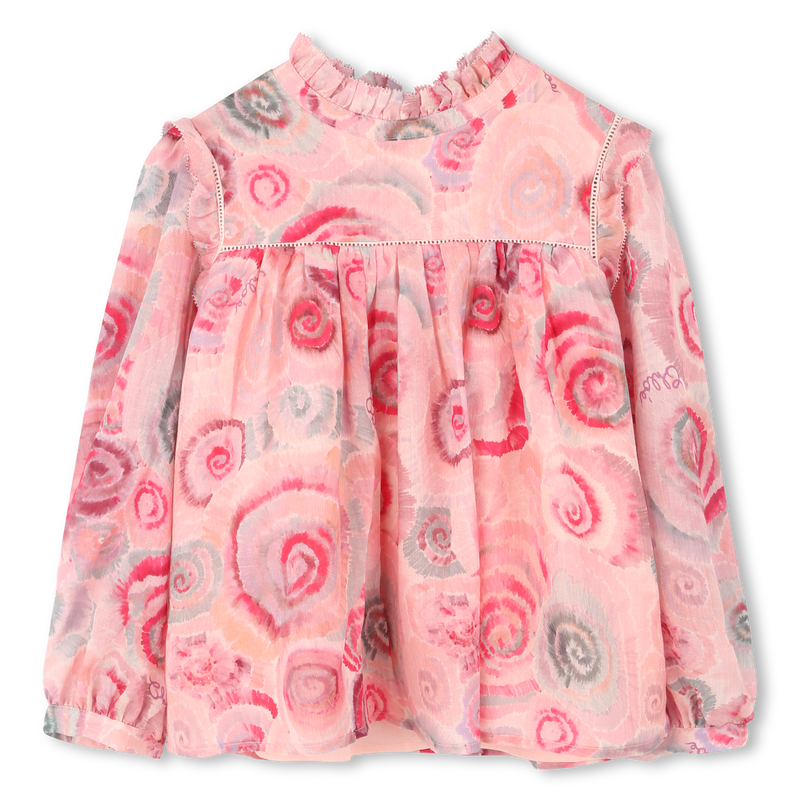 Blouse froncée fantaisie CHLOE 
                    FILLE