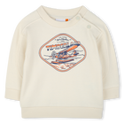 Sweat-shirt molletonn&eacute; TIMBERLAND 
                    GARCON