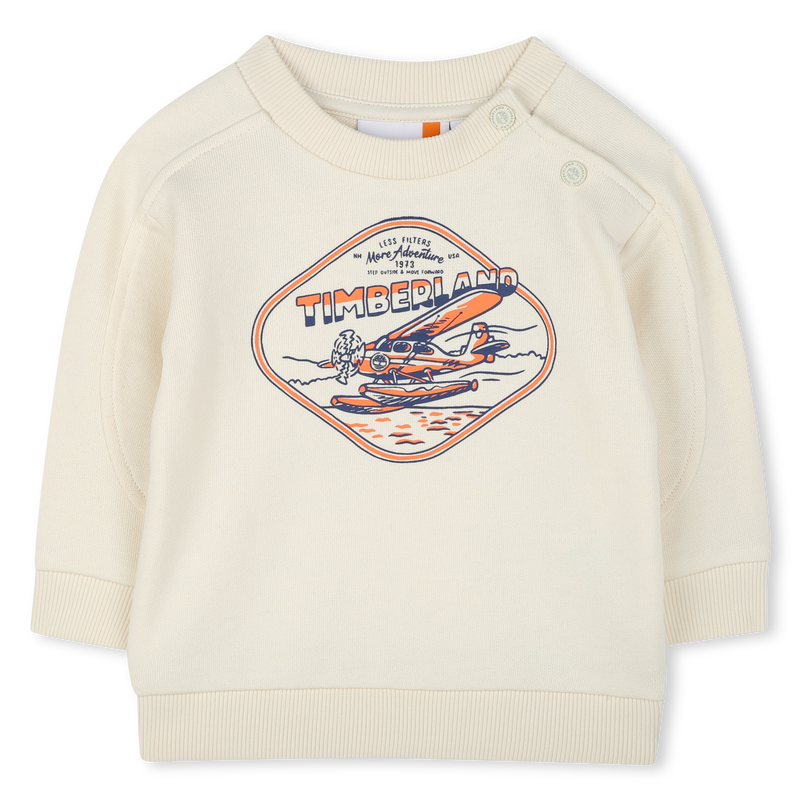 Sweat-shirt molletonn&eacute; TIMBERLAND 
                        GARCON