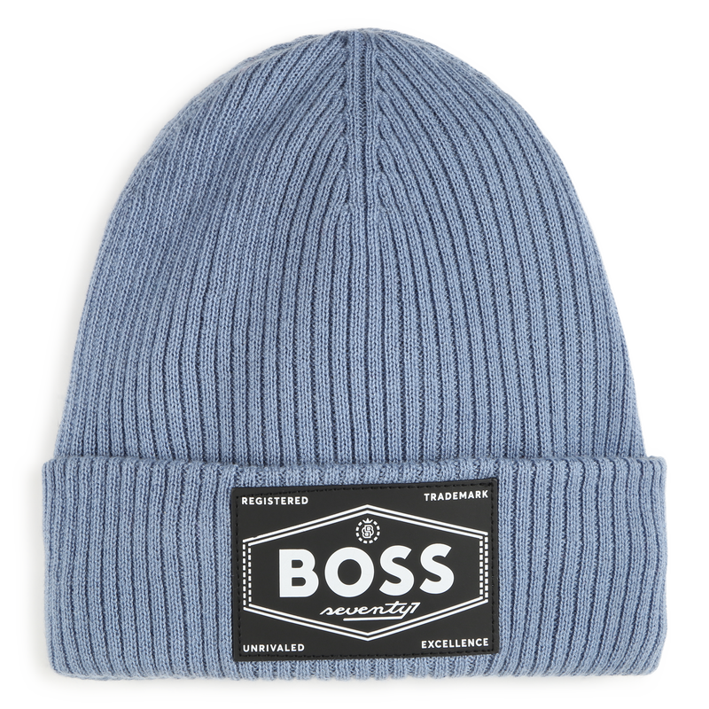Bonnet en tricot doublé BOSS 
                    GARCON