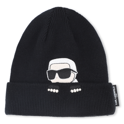 Bonnet tricot KARL LAGERFELD KIDS GARCON