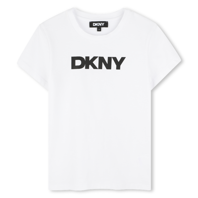 T-shirt &agrave; manches courtes DKNY 
                        FILLE