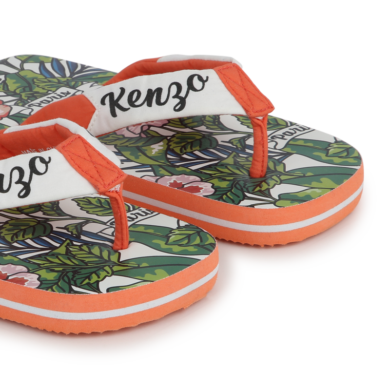 Tongs avec semelle imprimée KENZO KIDS 
                    UNISEXE