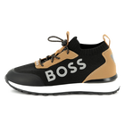 Baskets avec lacets &eacute;lastiqu&eacute;s BOSS 
                    GARCON
