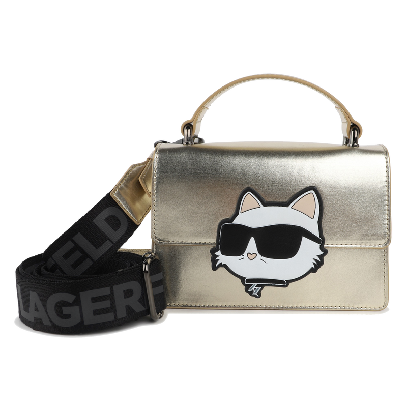 Sac à main en textile enduit grain fin KARL LAGERFELD KIDS 
                    FILLE