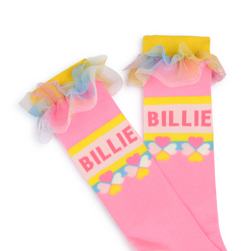 Chaussettes hautes avec volant BILLIEBLUSH 
                    FILLE