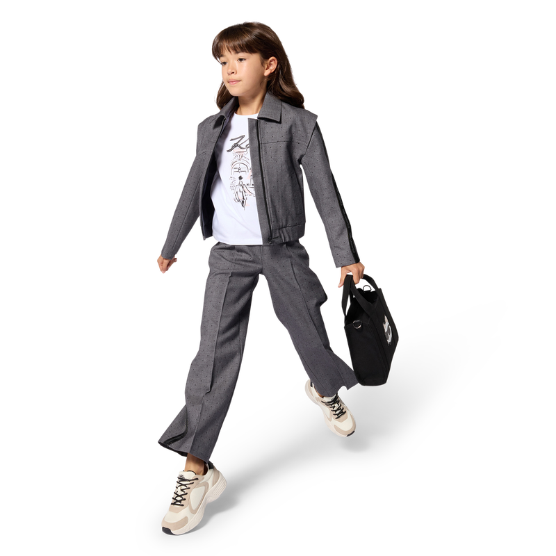 Tee-shirt manches courtes KARL LAGERFELD KIDS 
                        FILLE