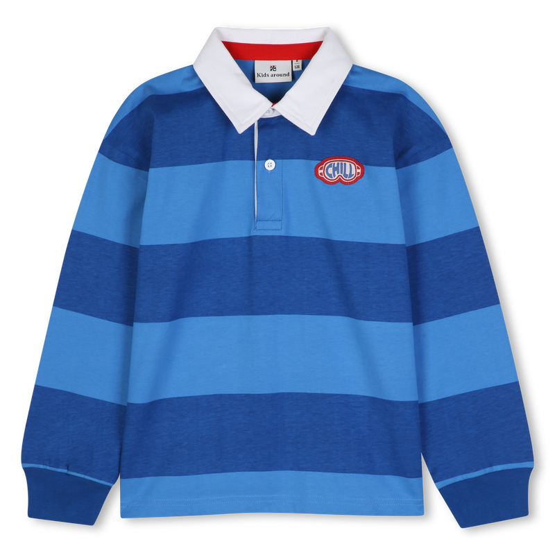 Polo manches longues KIDS AROUND 
                        GARCON