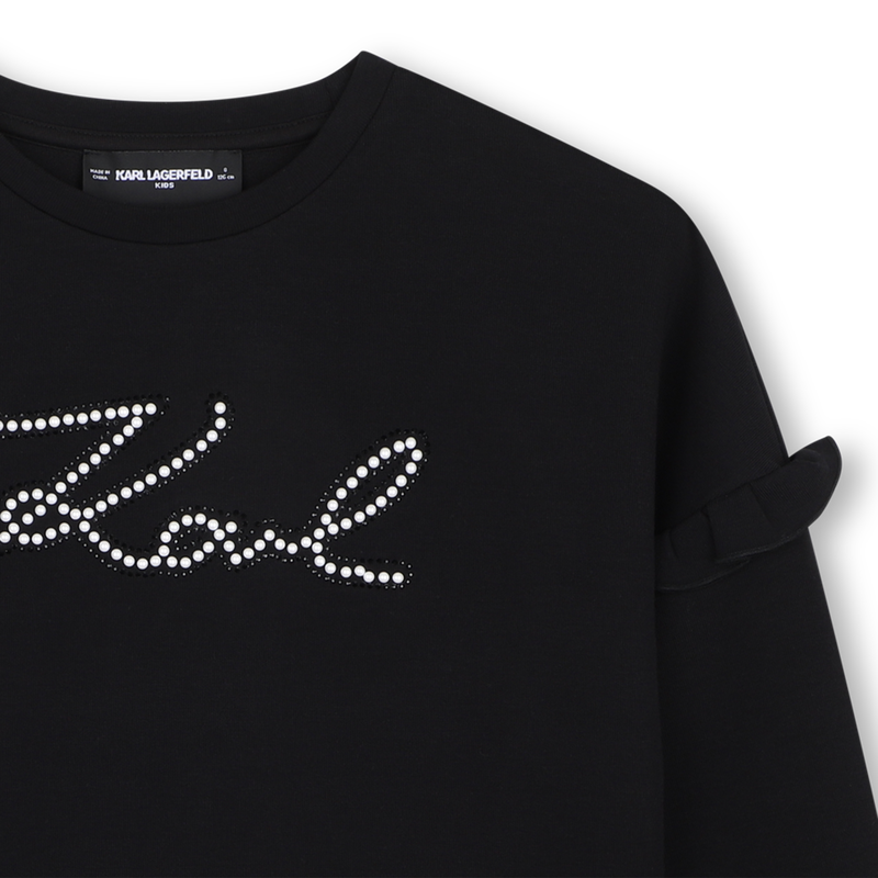 Sweat-shirt KARL LAGERFELD KIDS 
                        FILLE