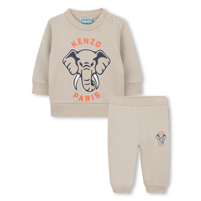 Ensemble sweat et pantalon en molleton KENZO KIDS UNISEXE