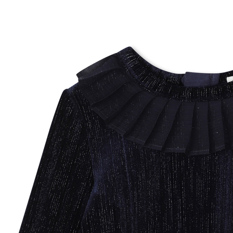 Blouse en velours CARREMENT BEAU 
                    FILLE