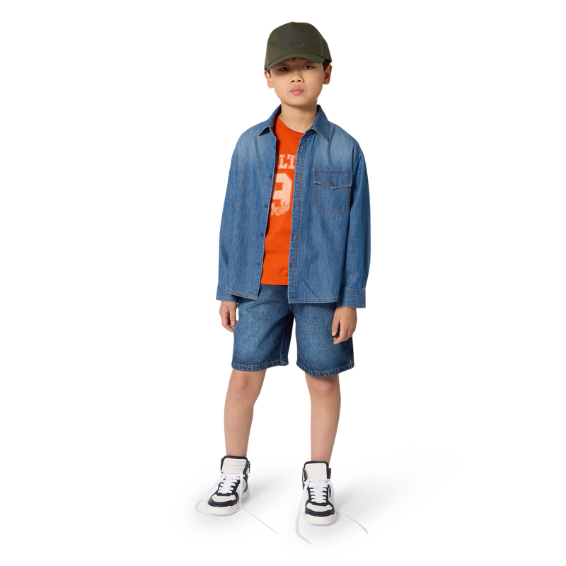 BERMUDA EN JEAN ZADIG & VOLTAIRE 
                        GARCON