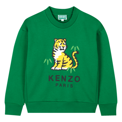 Sweat-shirt avec imprimé KENZO KIDS GARCON