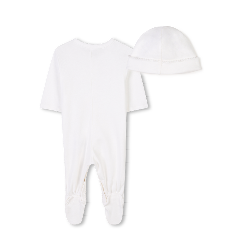 Pyjama et bonnet de naissance CHLOE 
                    FILLE