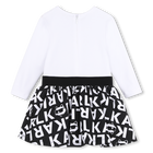 Robe manches longues KARL LAGERFELD KIDS 
                    FILLE