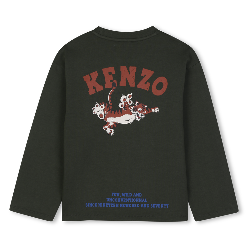 Tee-shirt manches longues KENZO KIDS 
                        GARCON