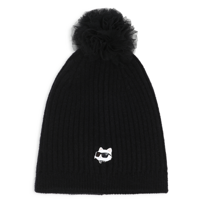 Bonnet en tricot KARL LAGERFELD KIDS FILLE
