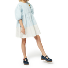 Robe &eacute;vas&eacute;e bicolore KENZO KIDS 
                    FILLE