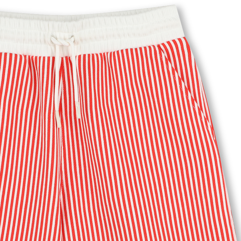 Bermuda en coton rayé KENZO KIDS 
                    GARCON
